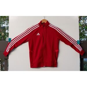 NWT Adidas Tiro 19 TR JKTY D95922‎ Red Track Jacket Size Youth Small